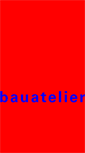 Mobile Screenshot of bauatelier.de